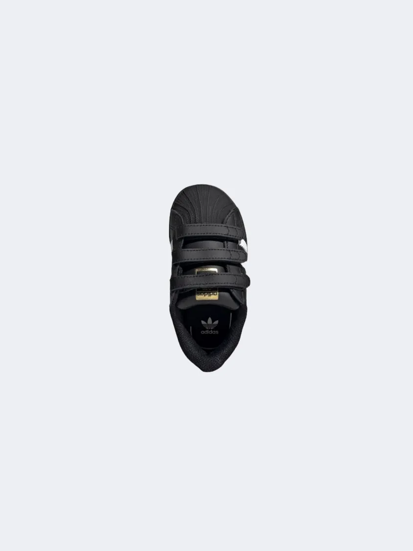 Adidas Superstar Cf I Infant-Boys Originals Shoes Black Ef4843