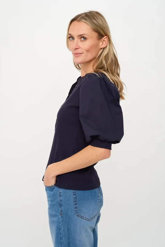 Audrey Mix Media Top