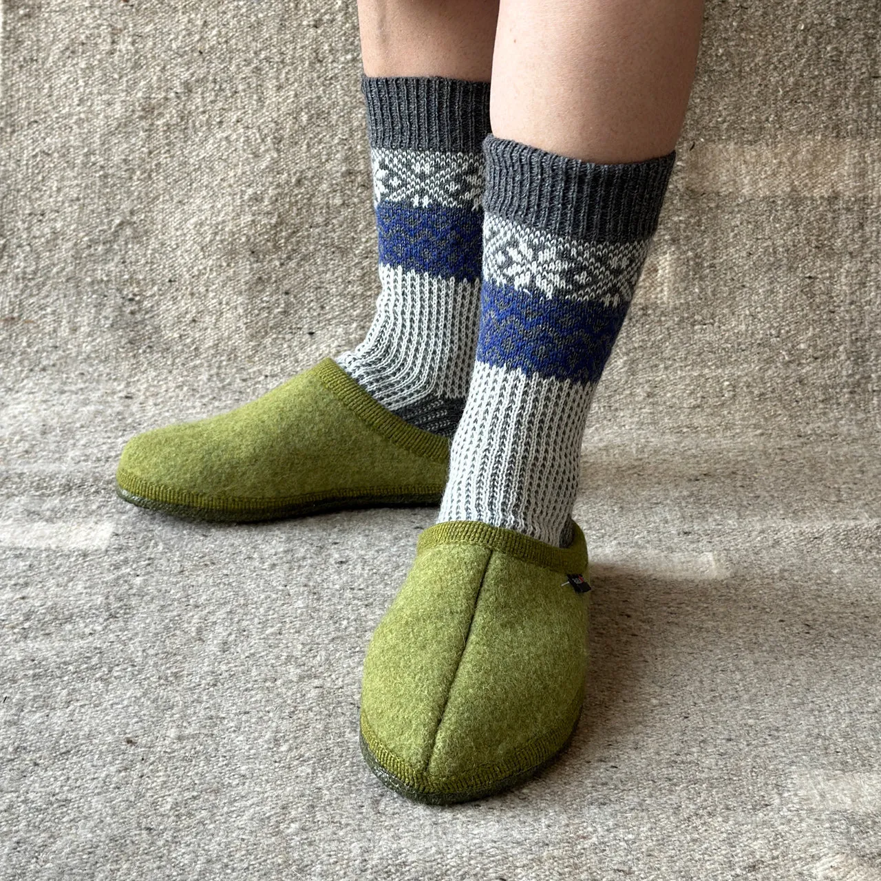 Boiled Wool Slippers - Alaska - Alpine AW24 (Adults 36-46)