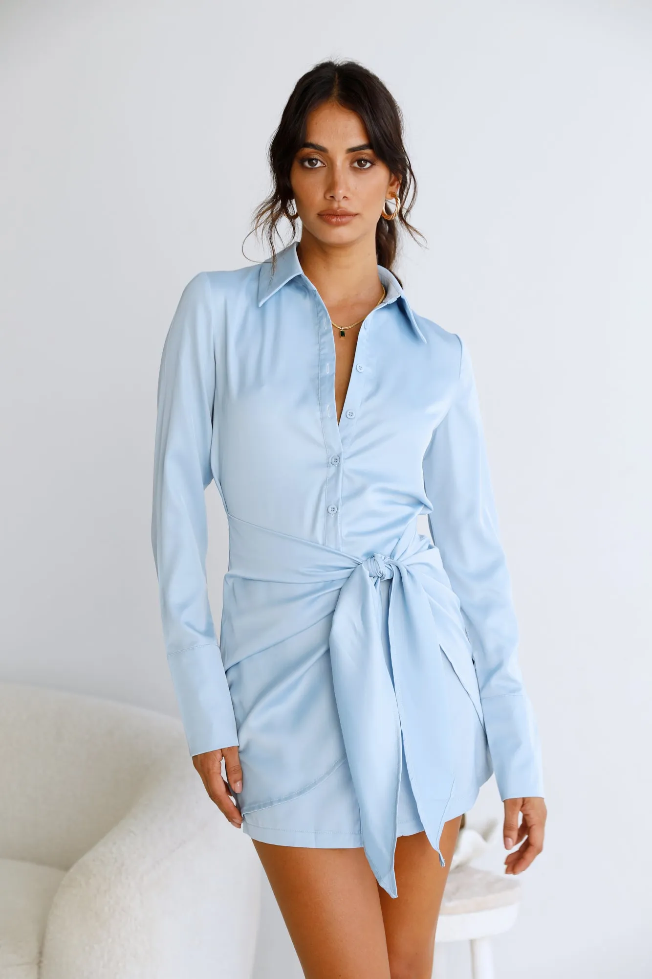 Call Me Yours Dress Blue