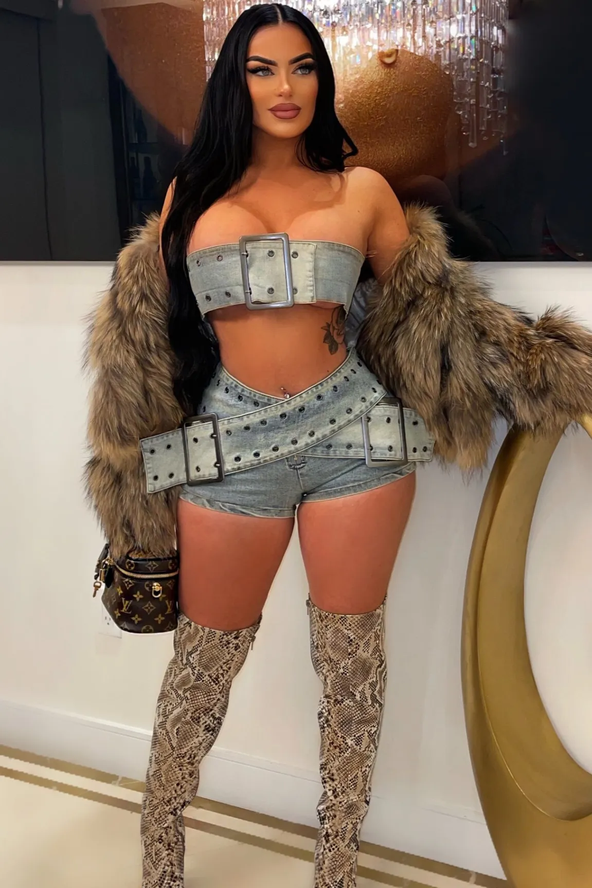 Chic Wrapped Up In You Short Set