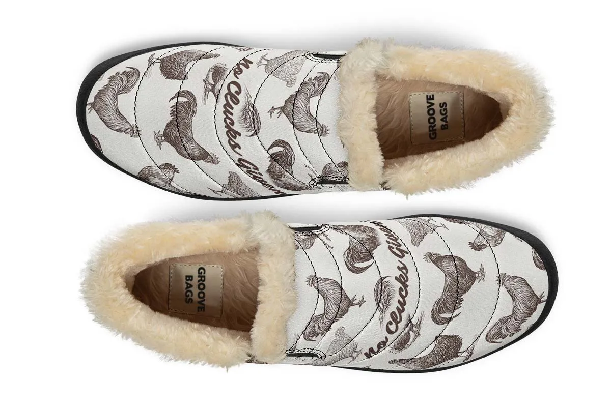 Chicken Clucks Winter Sneakers