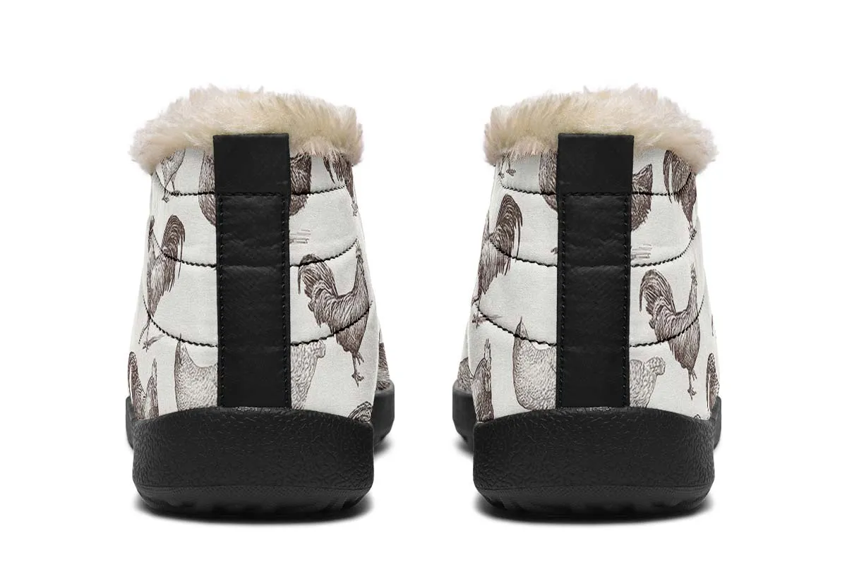 Chicken Clucks Winter Sneakers