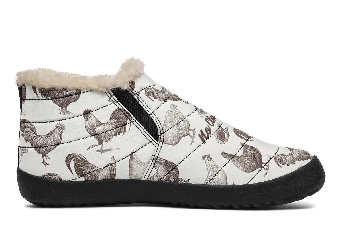 Chicken Clucks Winter Sneakers