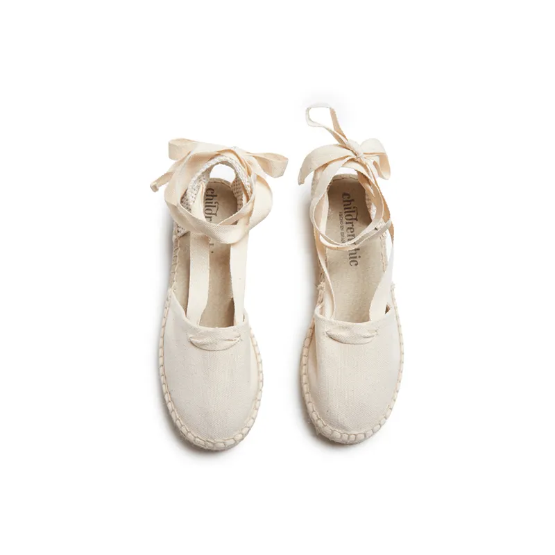 Classic Espadrilles in Cream by childrenchic