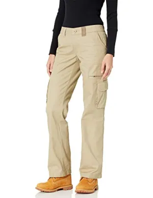 Dickies Women's Relaxed Cargo Pant Rinsed Desert Sand 10