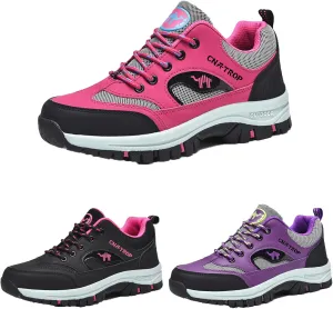 DirraBra Women's Outdoor Hiking Orthopedic Shoes,Lightweight Non-Slip Sneakers Waterproof Breathable Trail Trekking Running Shoes