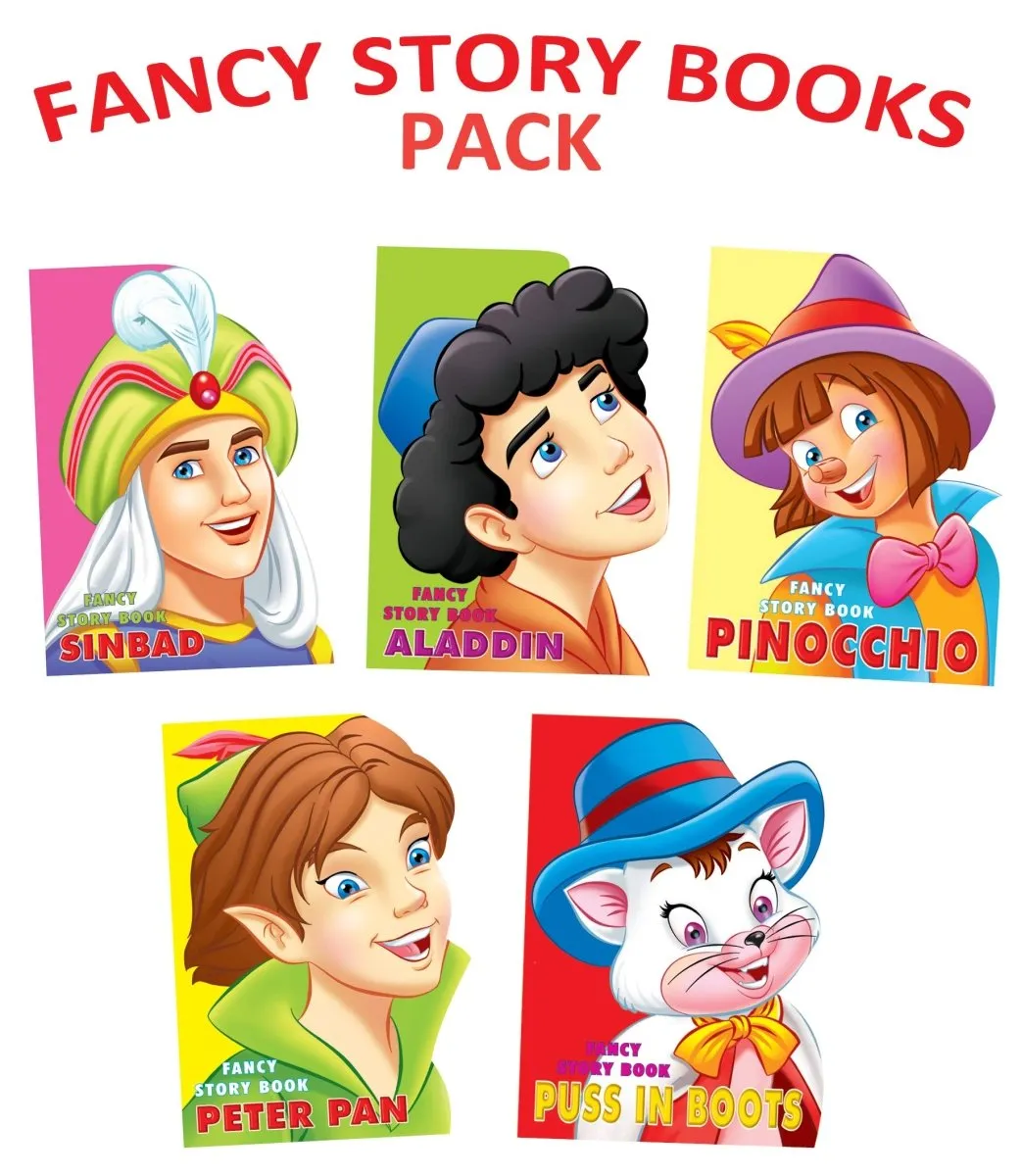 Dreamland Publications Fancy Story Board Book- Pack 2 (5 Titles)