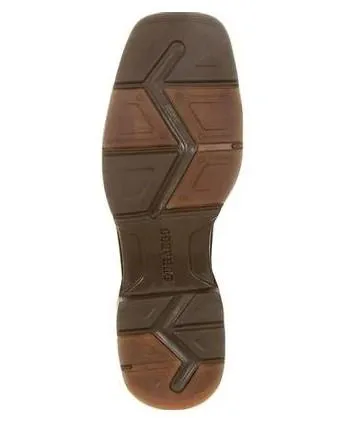 Durango Men's Ultra-Lite™ Brown Leather Vintage Waterproof Square Toe Western Boot DDB0137