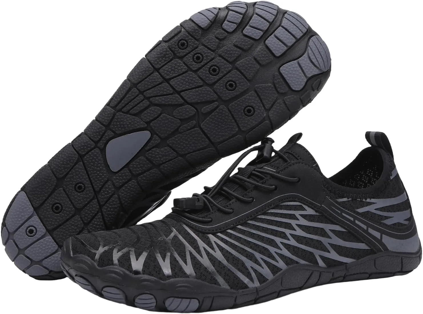 Hike Barefoot Shoes for Women Fashion Breathable & Non-Slip Athletic Footwear Wide Toe Water Shoes Lightweight Waterproof Trail Running Healthy & Non-Slip Barefoot Footwear