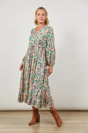 Isle Of Mine - Euphoria Tie Maxi - Meadow Bloom