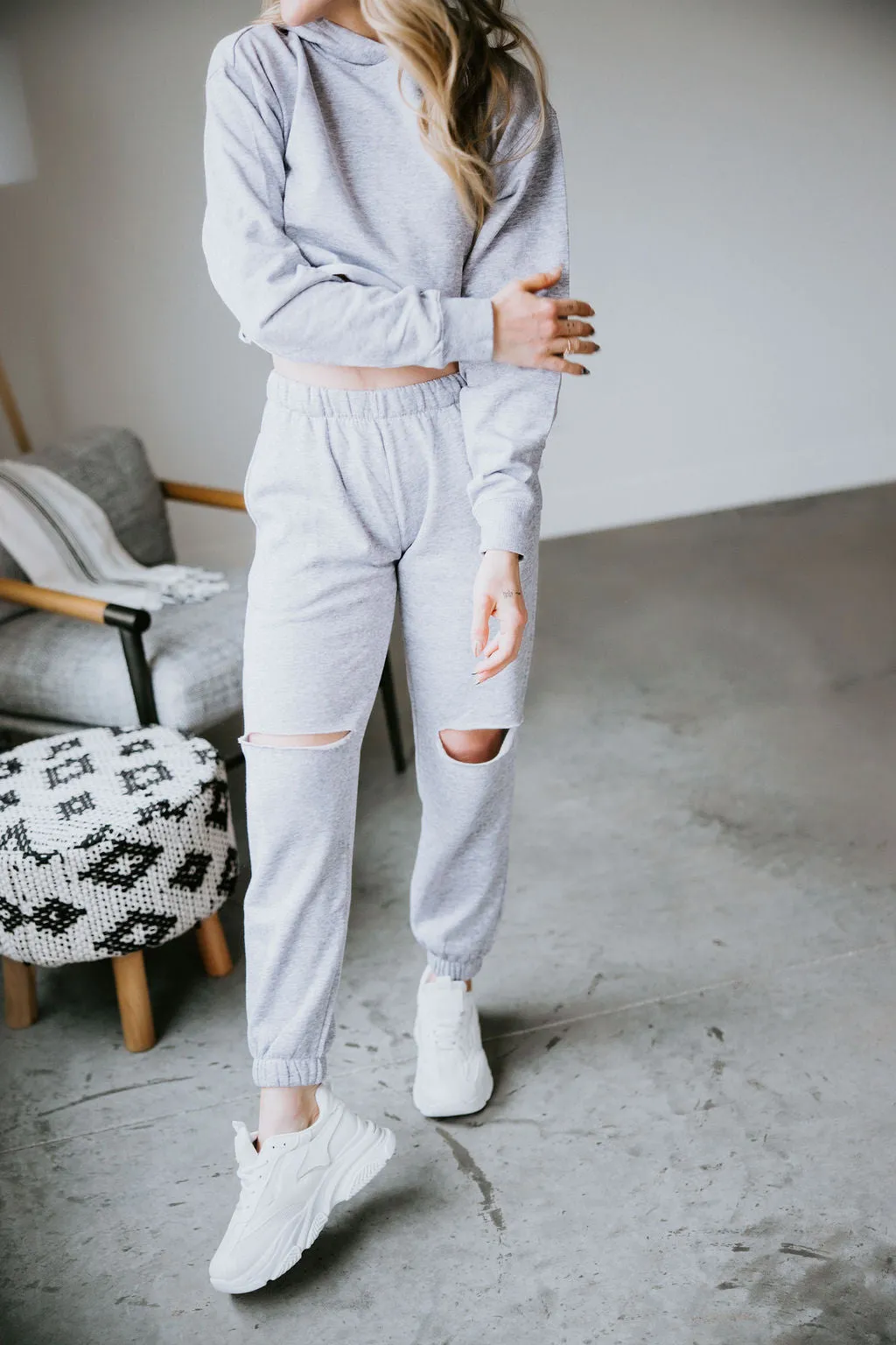 Kole Knee Slit Jogger