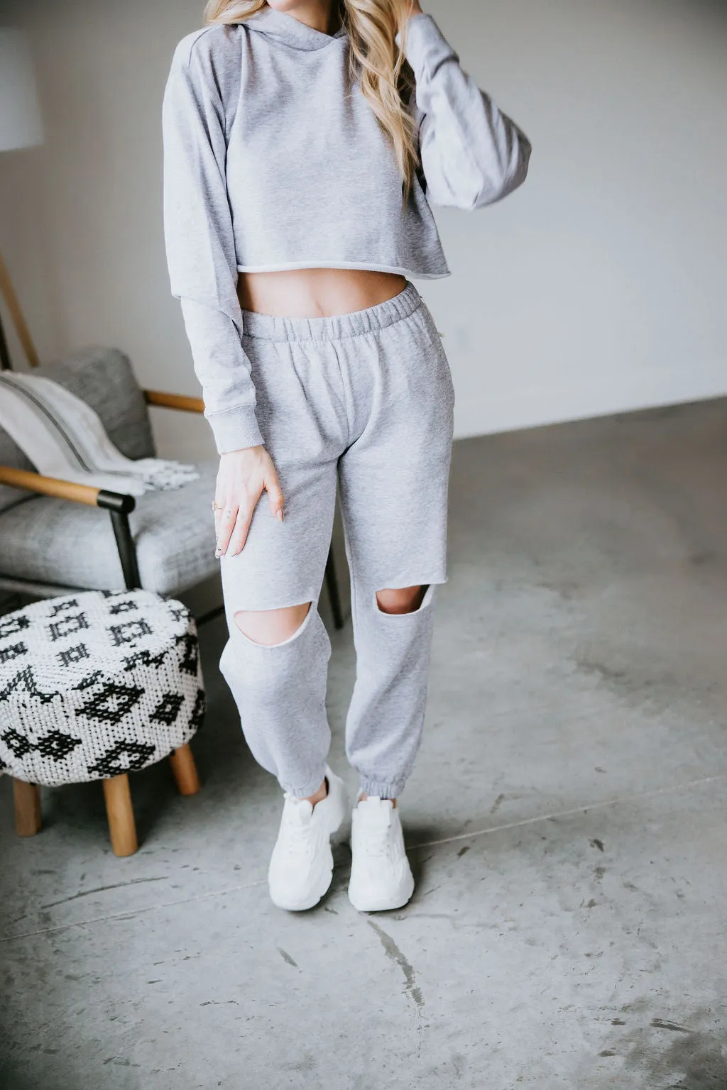 Kole Knee Slit Jogger