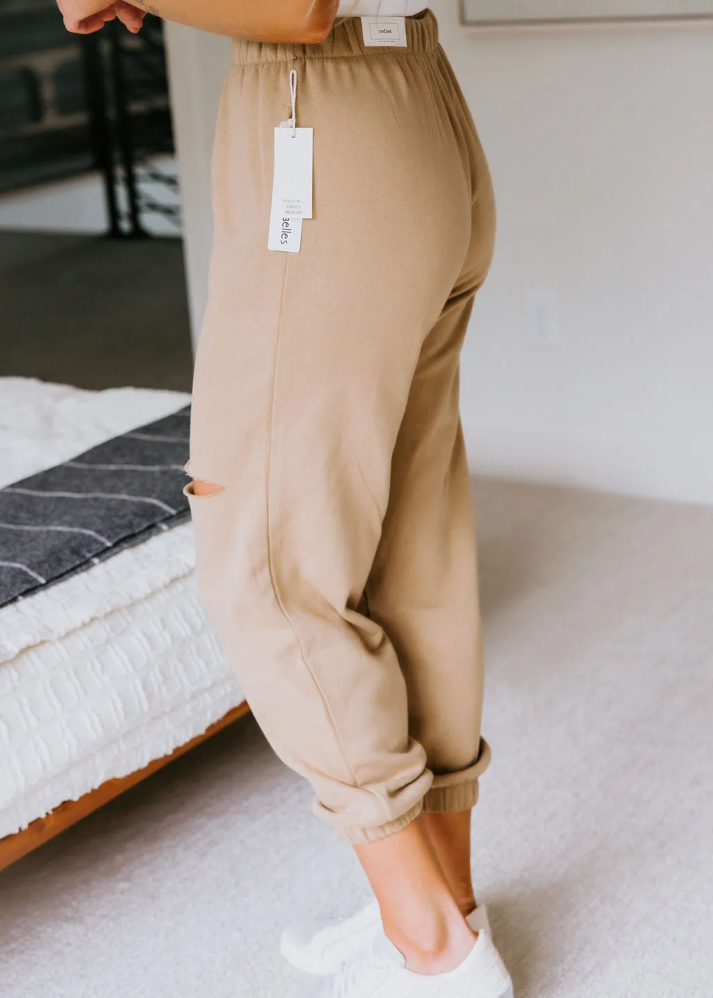 Kole Knee Slit Jogger