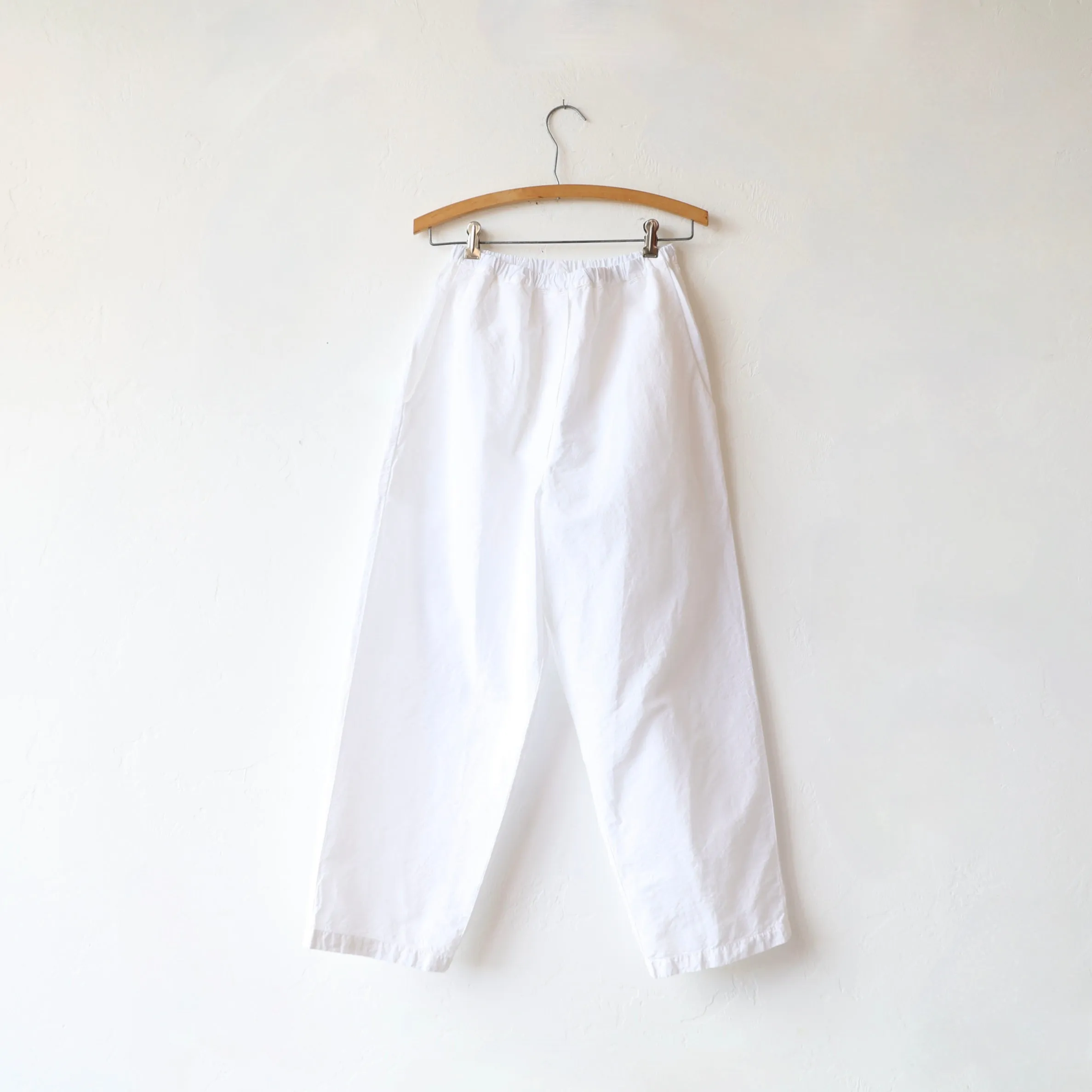 Manuelle Guibal Cotton/Linen Worker Pants - Bright White