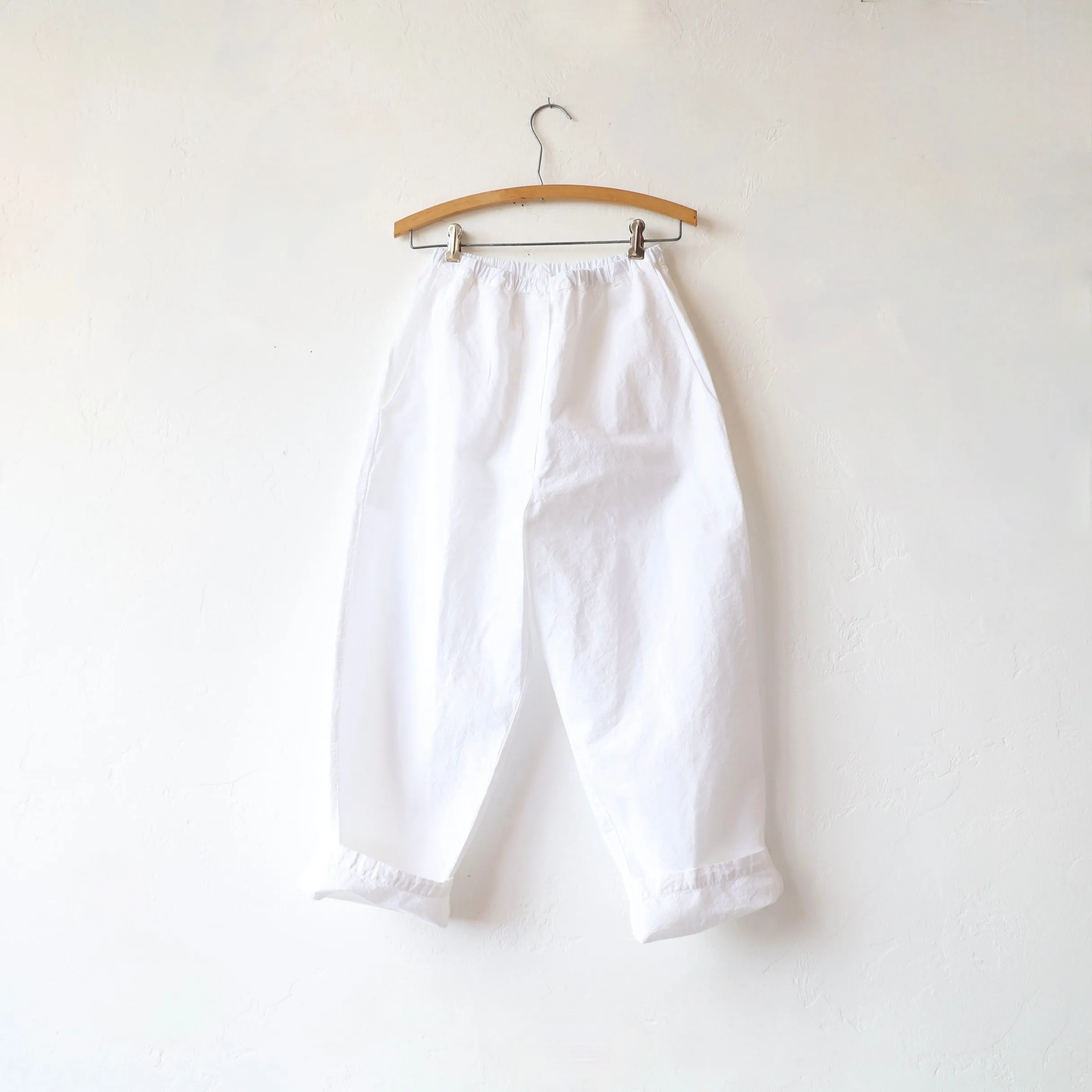 Manuelle Guibal Cotton/Linen Worker Pants - Bright White
