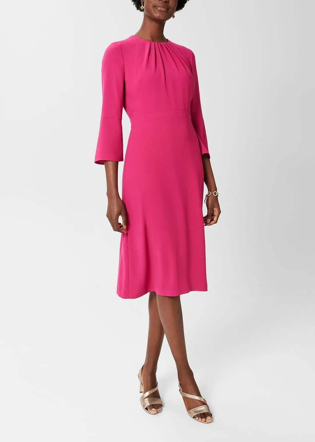 Marianne Dress 0222/5110/9845l00 Magenta-Pink