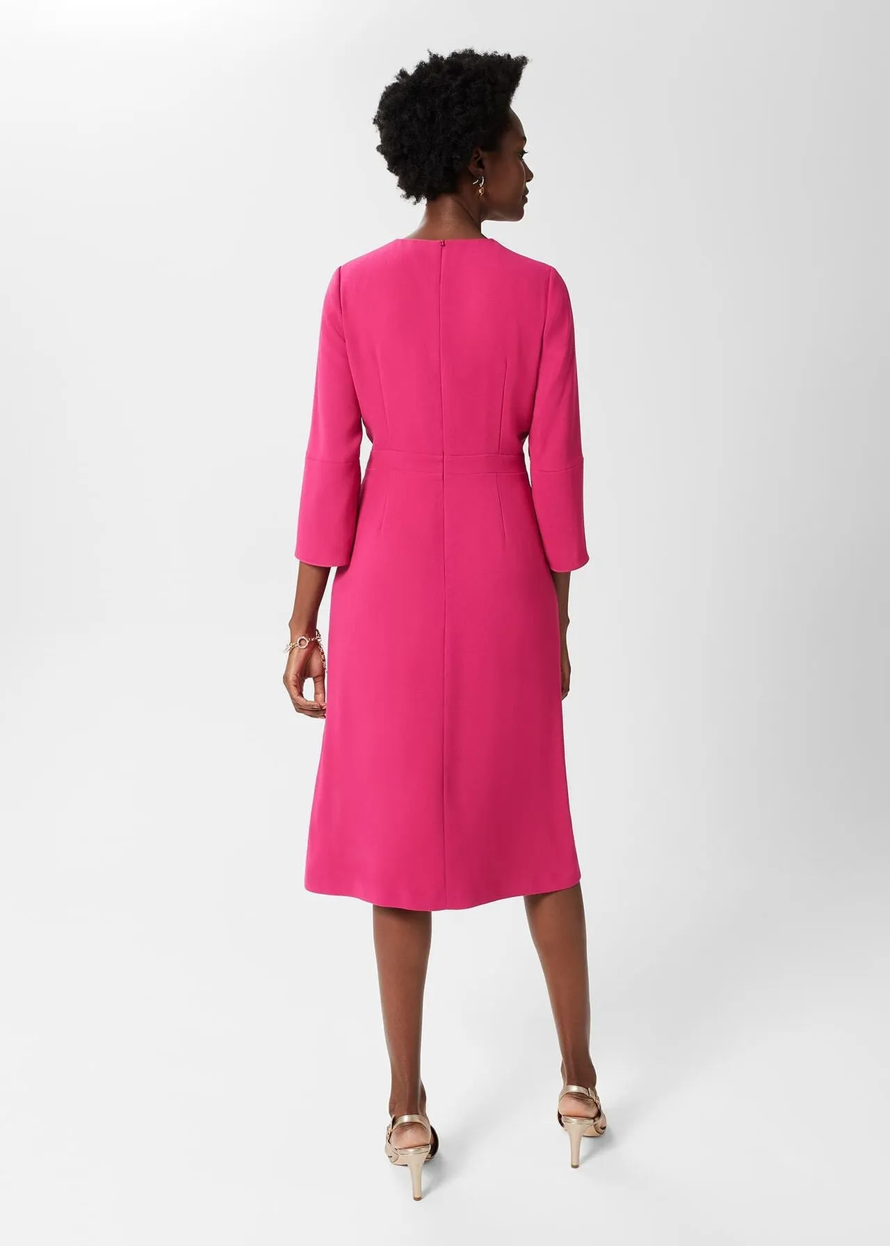 Marianne Dress 0222/5110/9845l00 Magenta-Pink