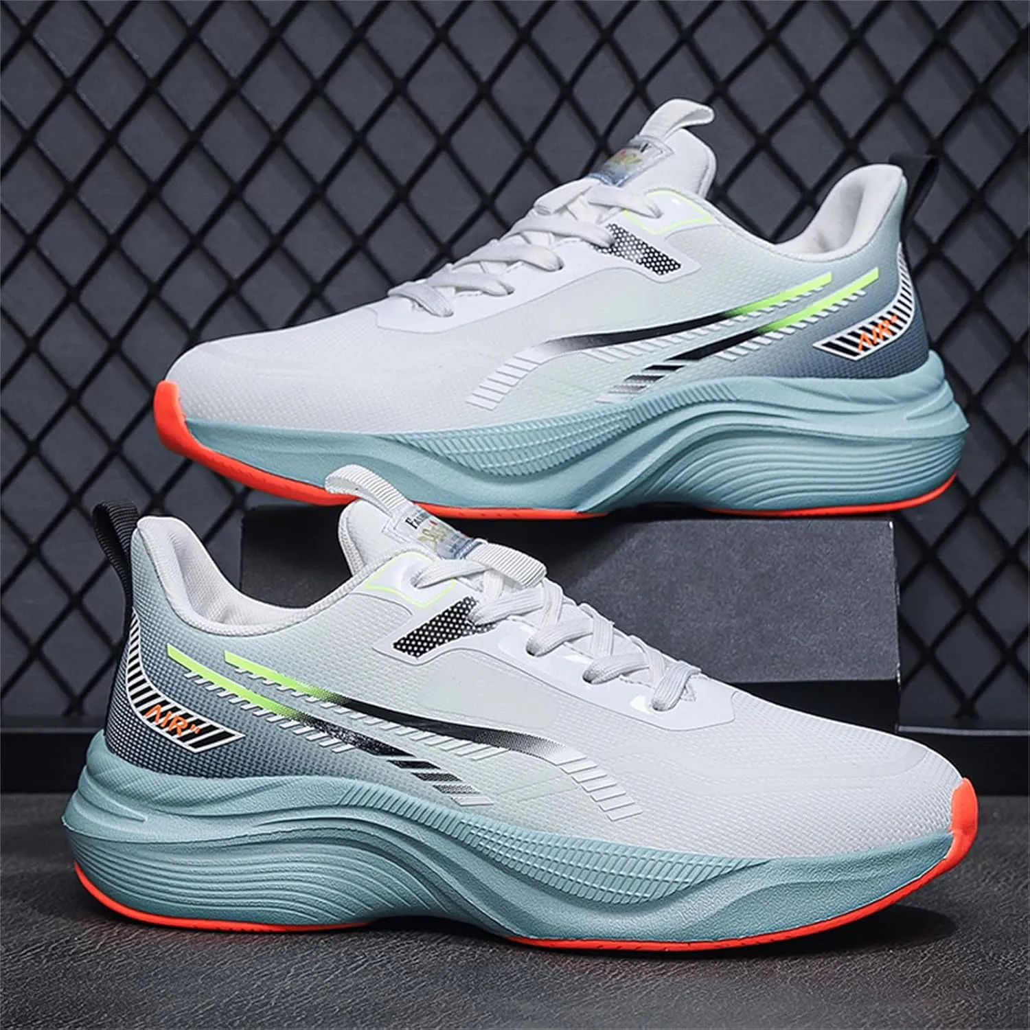Mens Athletic Running Shoes Lightweight Walking Shoes Trail Mesh Breathable Sneakers Outdoor Jogging Shoes for Men