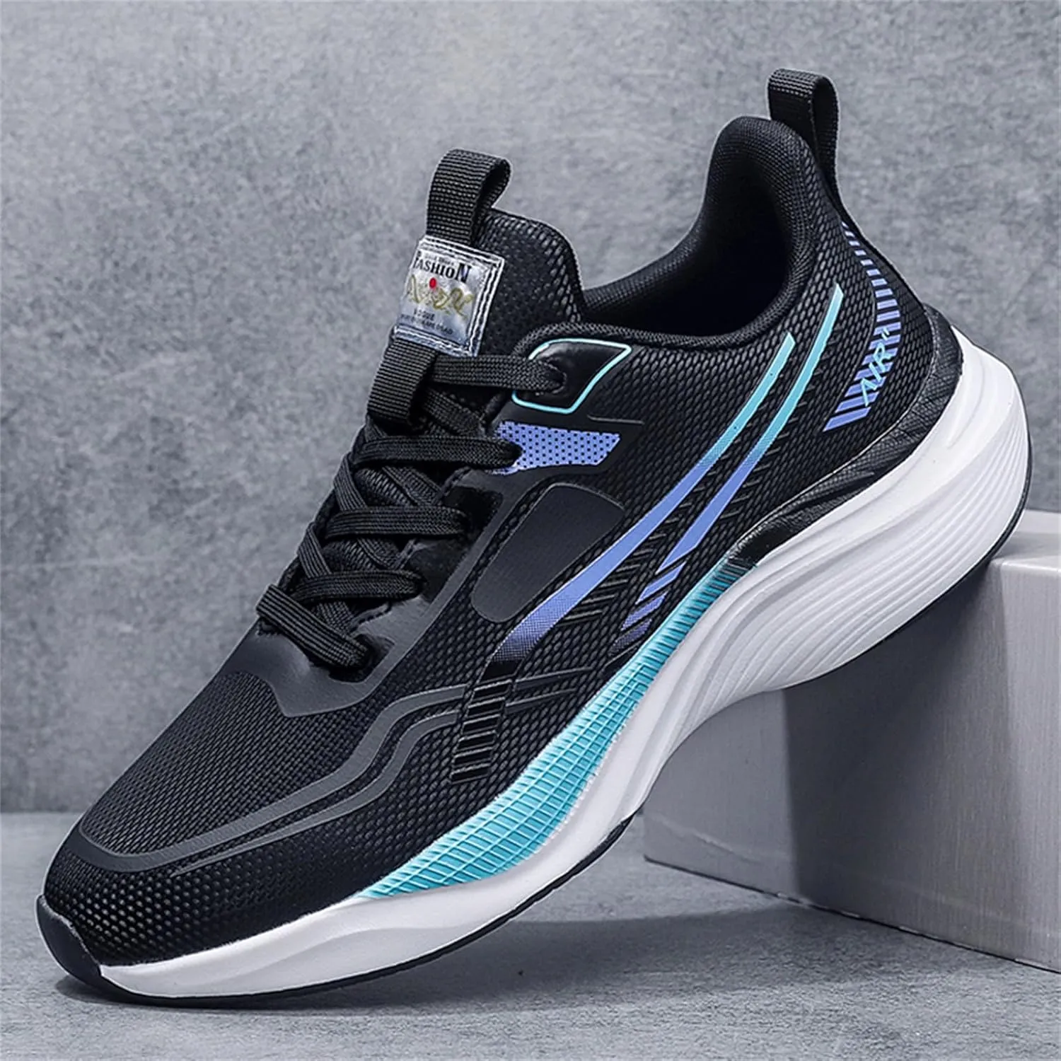 Mens Athletic Running Shoes Lightweight Walking Shoes Trail Mesh Breathable Sneakers Outdoor Jogging Shoes for Men