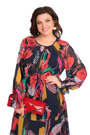 Mirabai® | Floral Midi Dress