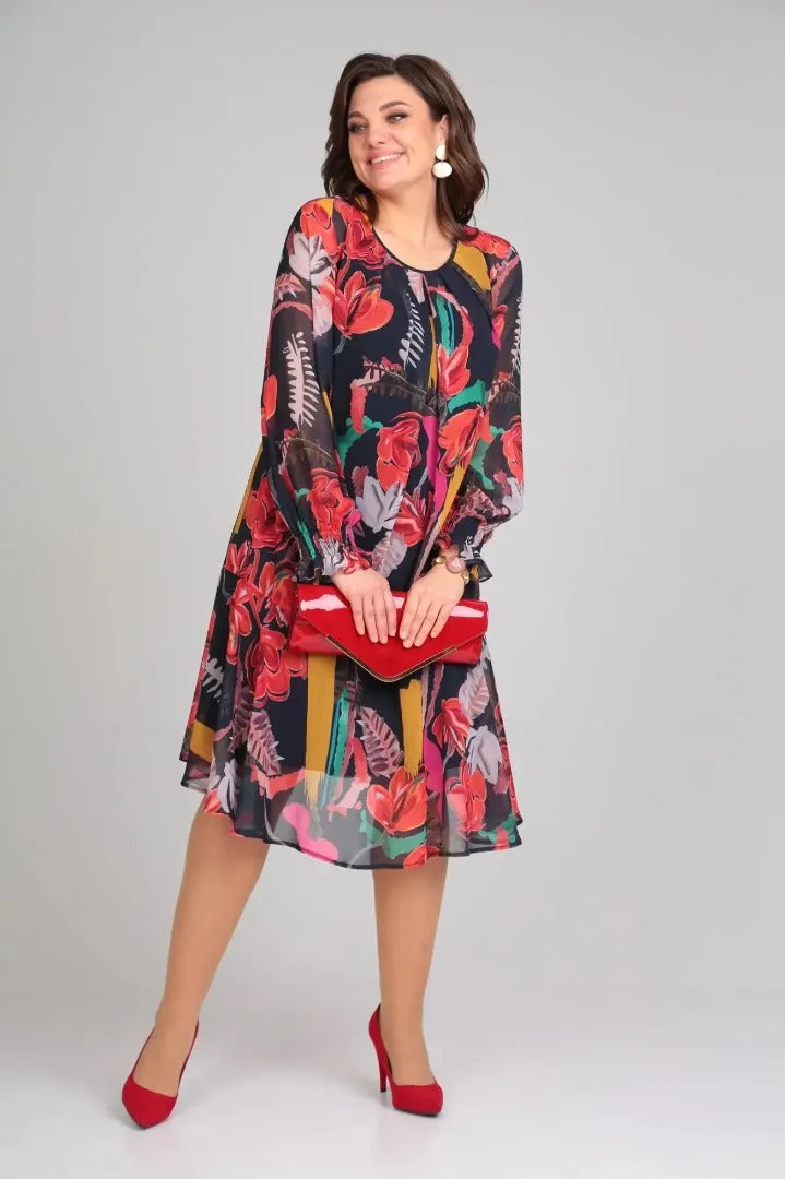 Mirabai® | Floral Midi Dress