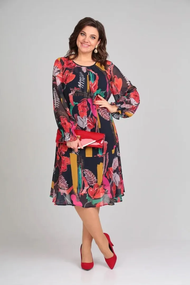 Mirabai® | Floral Midi Dress