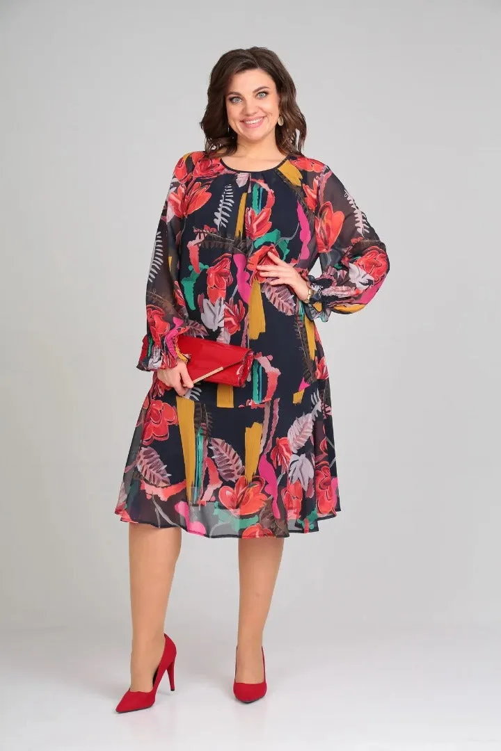 Mirabai® | Floral Midi Dress