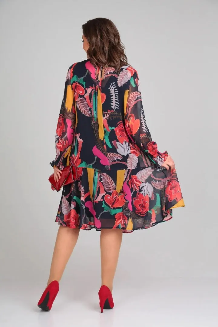 Mirabai® | Floral Midi Dress