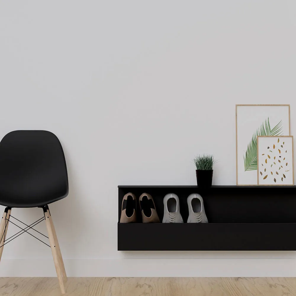nichba | shoe box | black 100cm