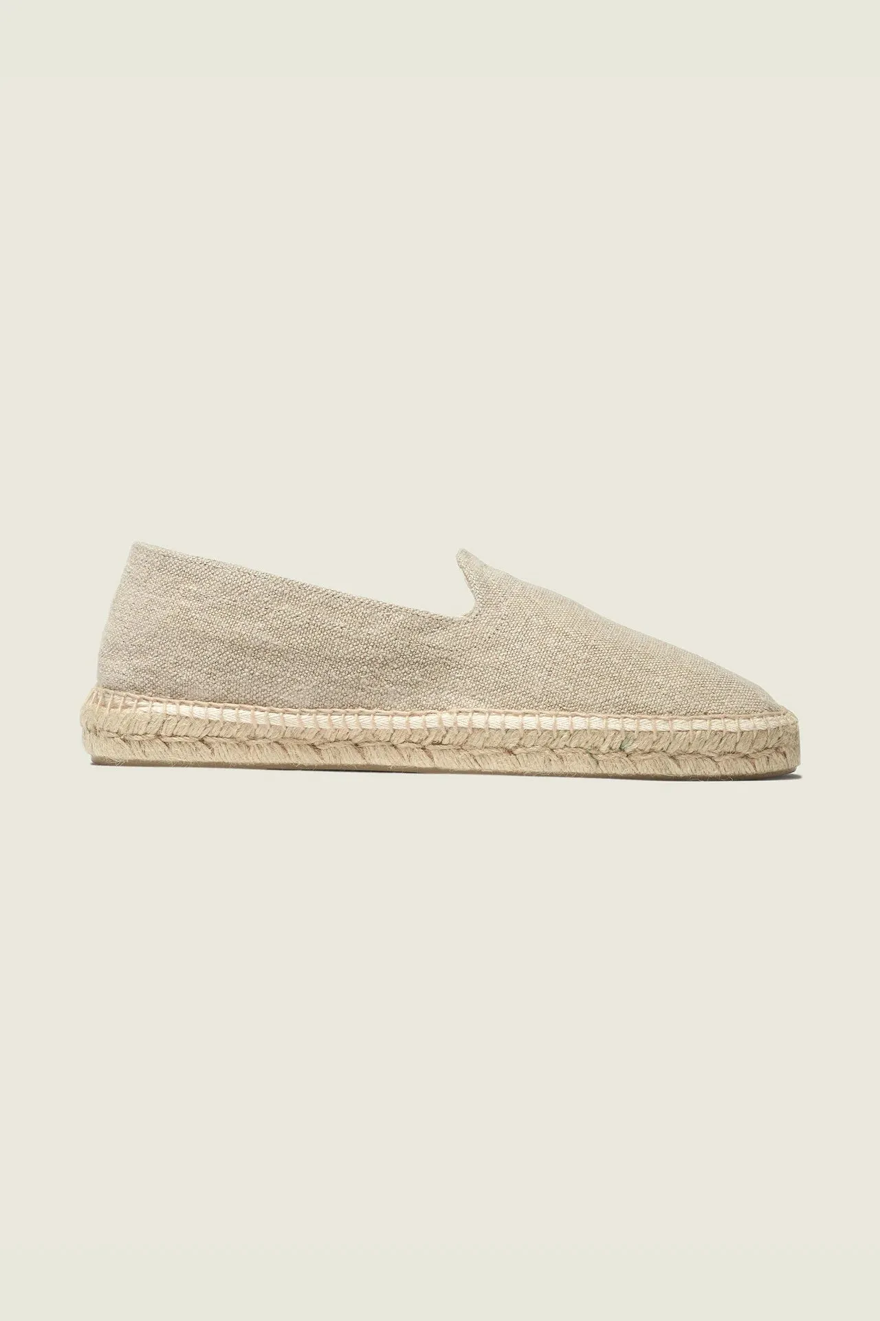 Oas Beige Linen Espadrillos