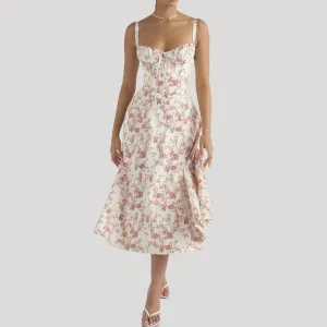 Perquaza™ | Women's Bohemian Floral Dress