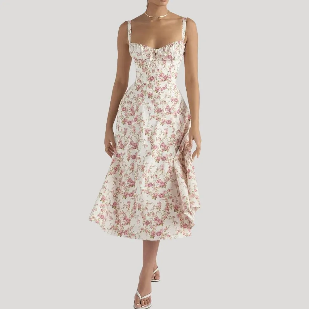 Perquaza™ | Women's Bohemian Floral Dress