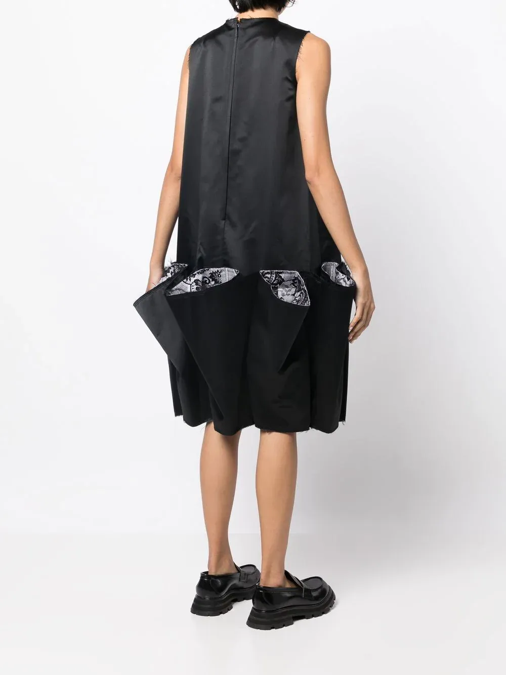 Poly Satin Kint Dress