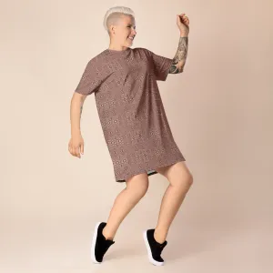 Recursia Fabrique Unknown I T-Shirt Dress In Pink