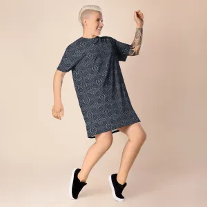 Recursia Fabrique Unknown II T-Shirt Dress In Blue