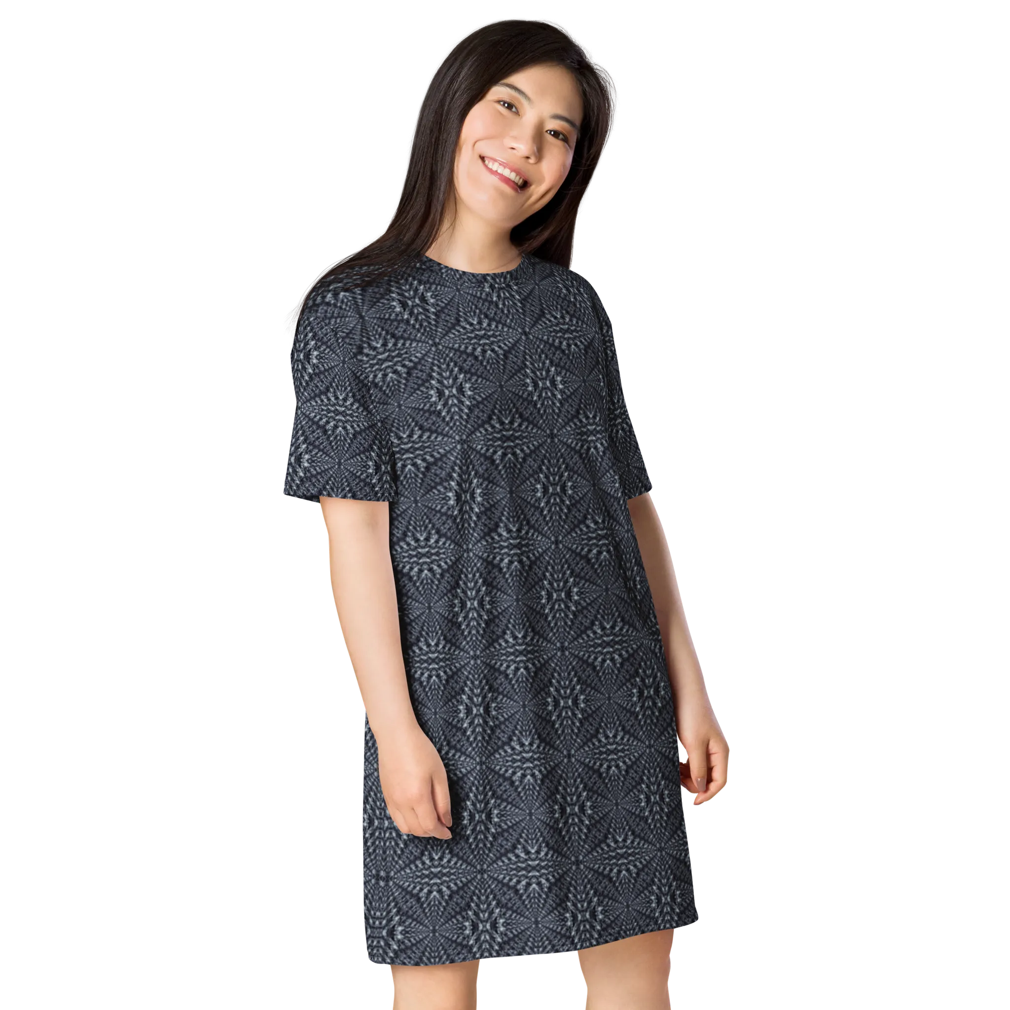 Recursia Fabrique Unknown II T-Shirt Dress In Blue