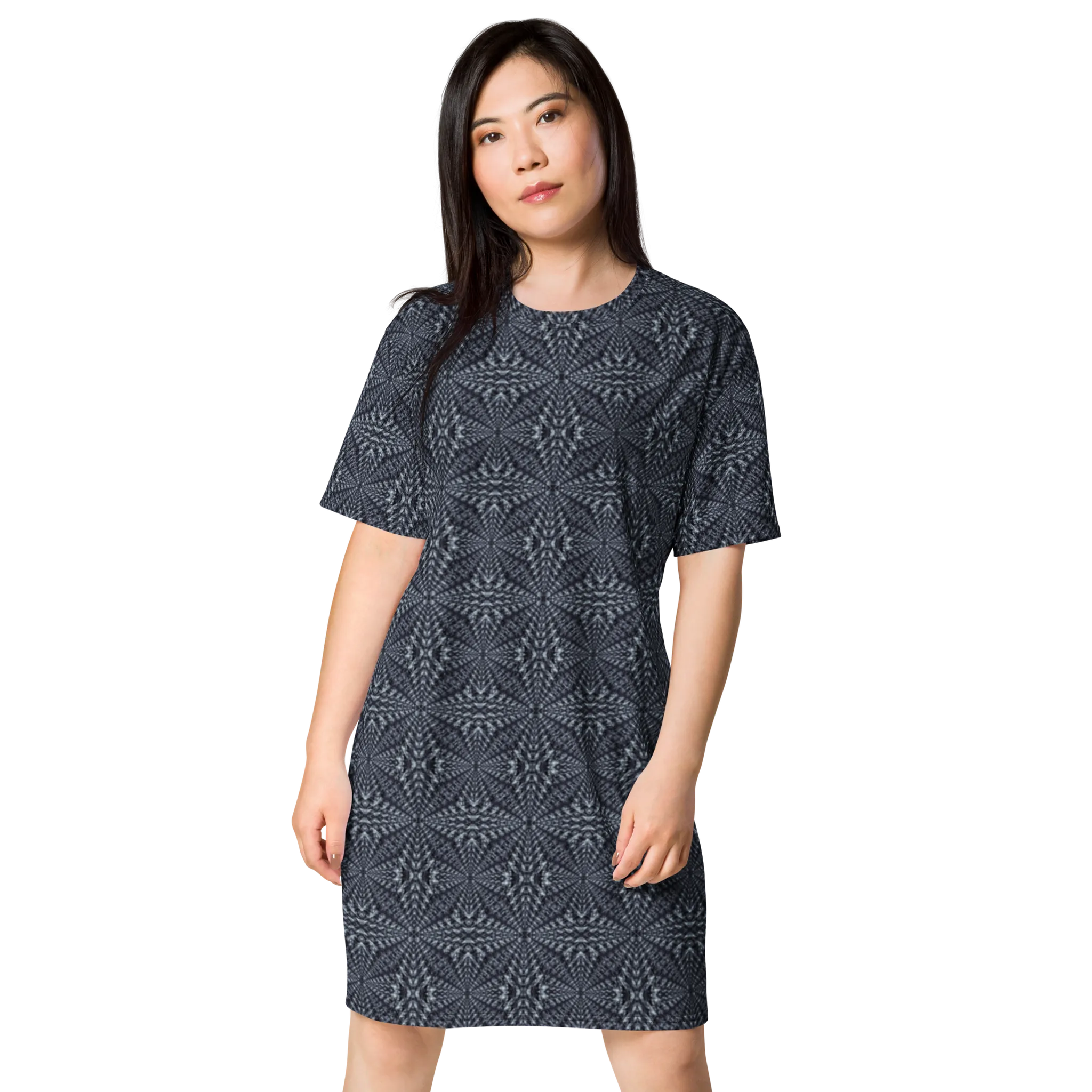 Recursia Fabrique Unknown II T-Shirt Dress In Blue