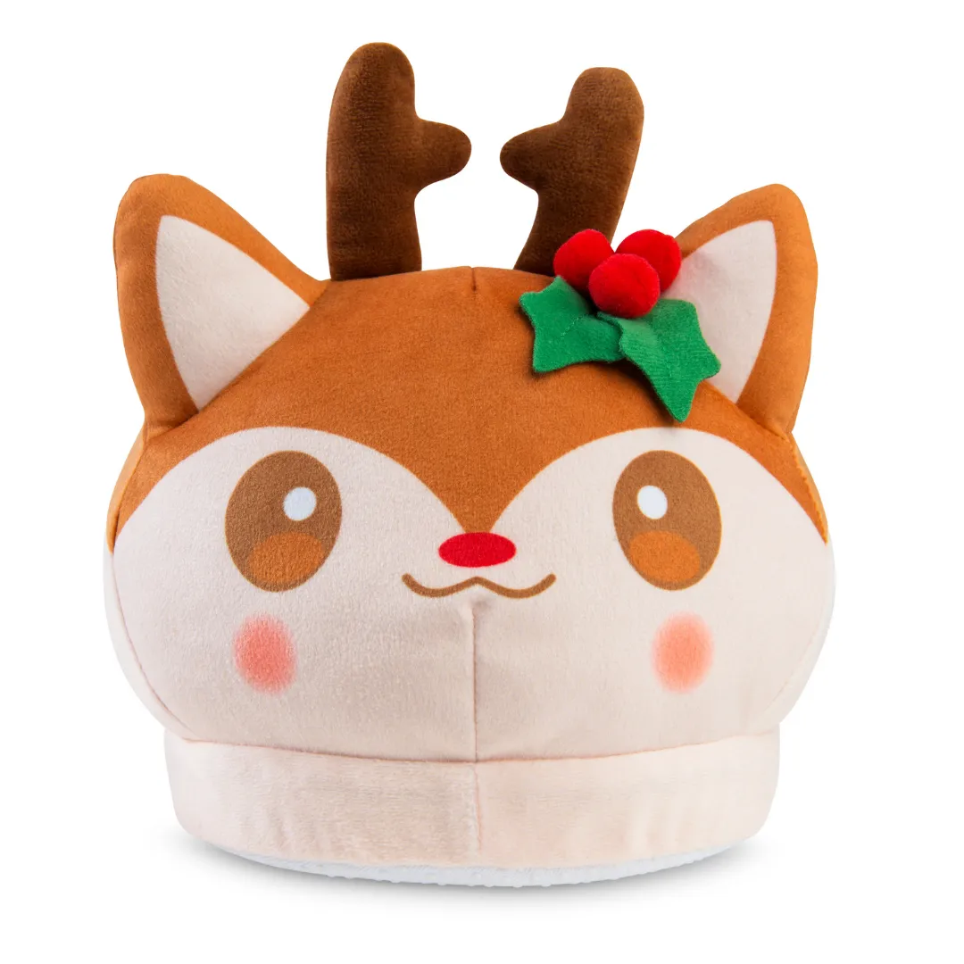 Reindeer Cat Slippers