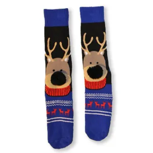 Reindeer Christmas Slipper Women’s Sock