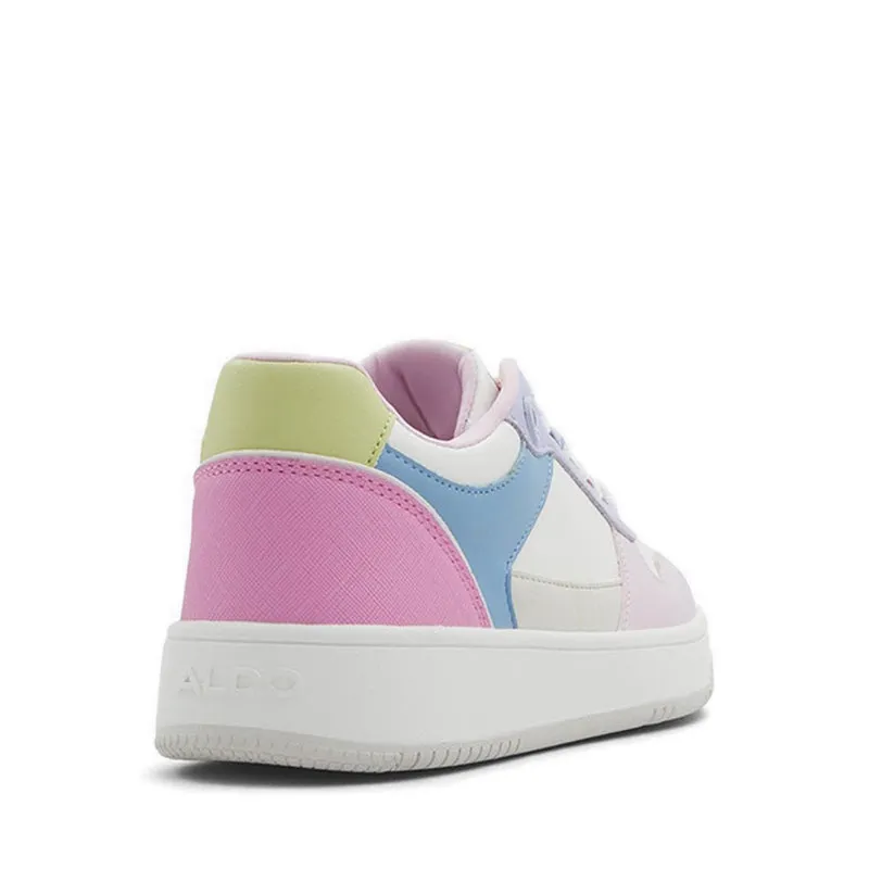 Retroact Women's Low Top Sneaker - White Multi