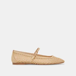 Reyes Ballet Flats | Natural Raffia