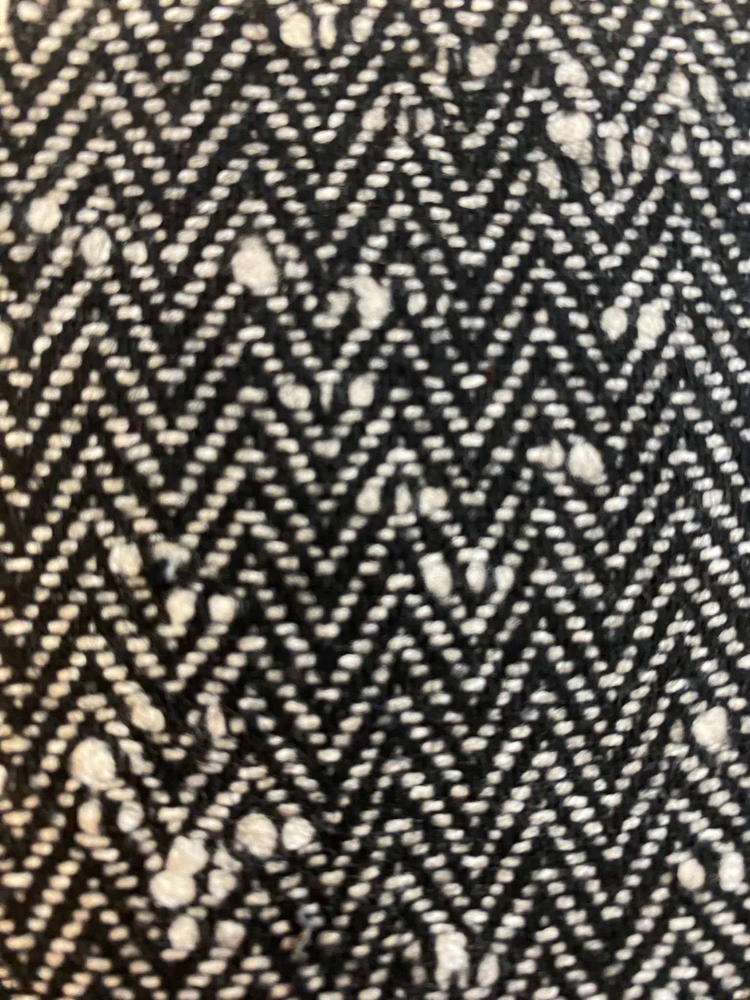 RnR "Luxe" Range.. The "Sophia" Palazzo Wide Leg Trousers in Black & White Herringbone Wool .. Classic 1950s Style