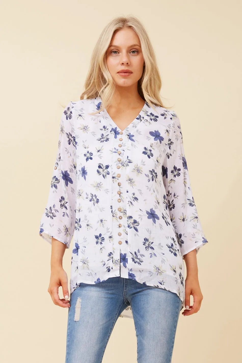 RUBY FLORAL TOP