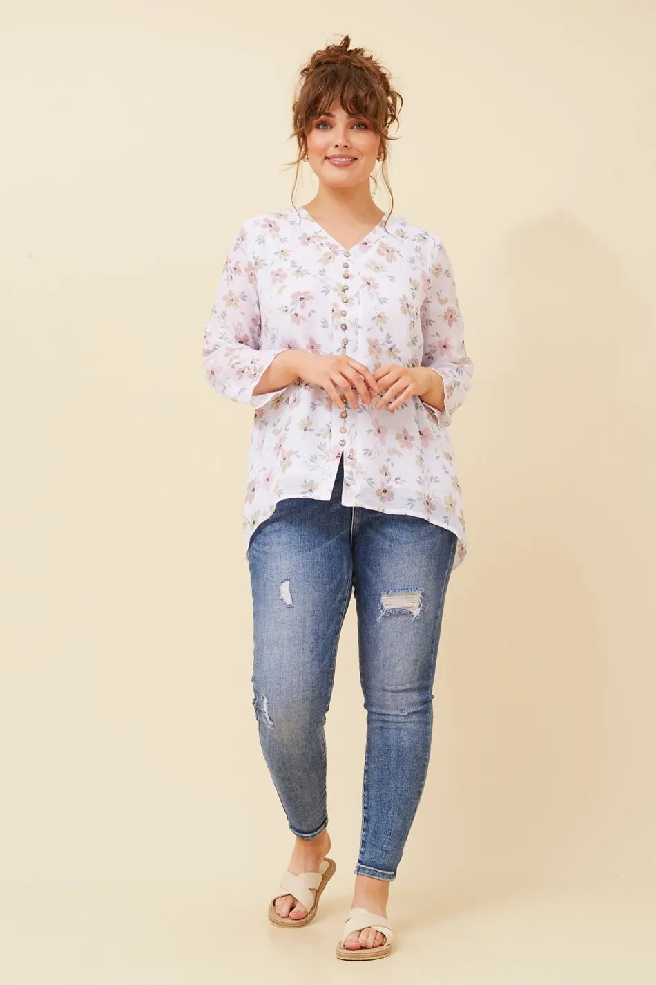 RUBY FLORAL TOP