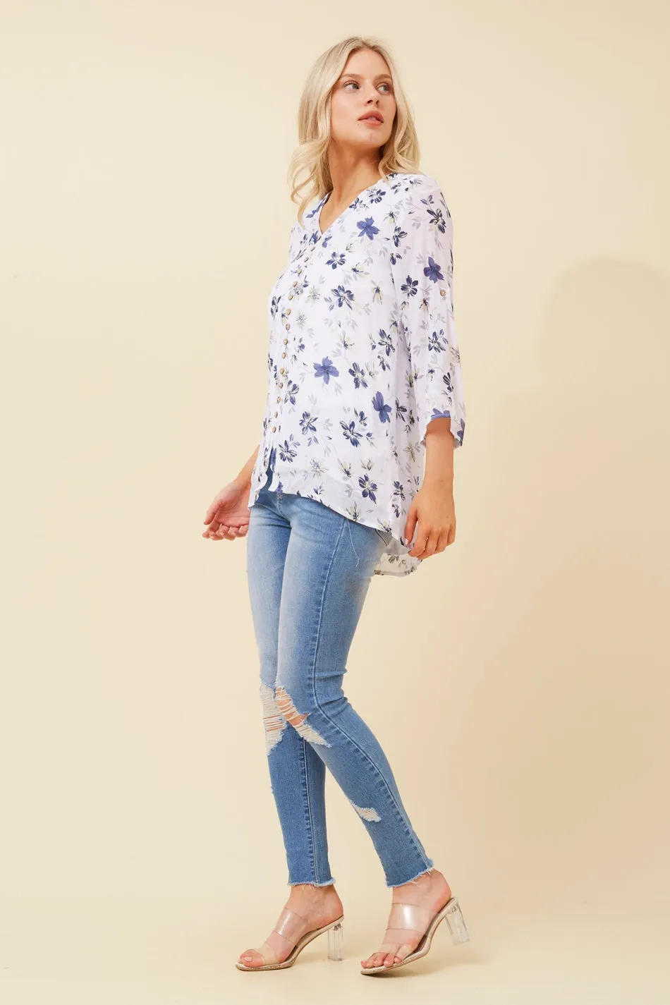 RUBY FLORAL TOP