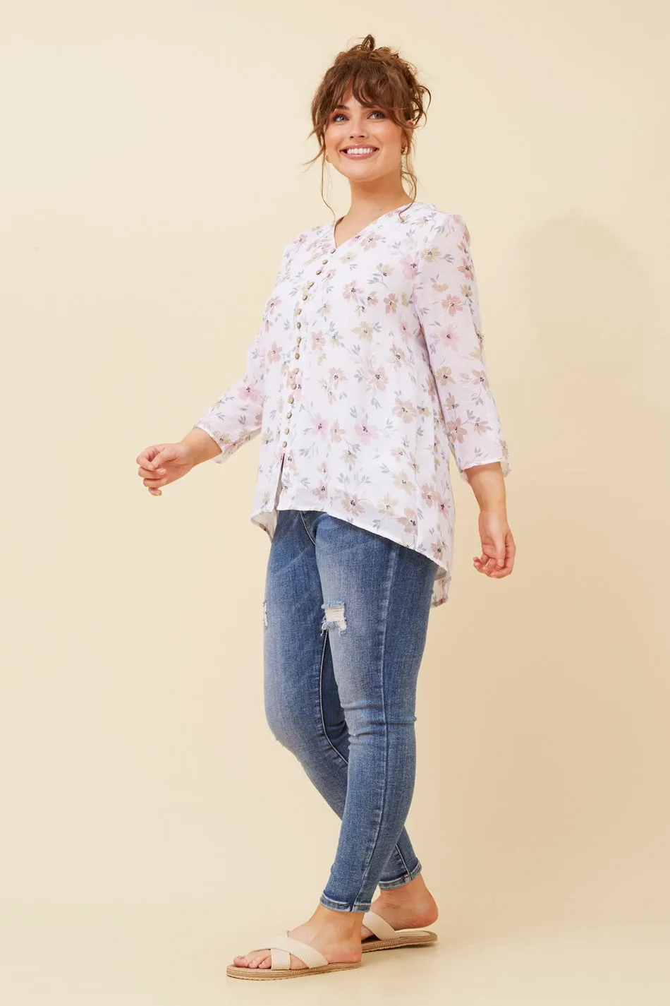RUBY FLORAL TOP
