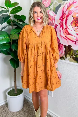Seasonally Minded Mini Dress - Camel