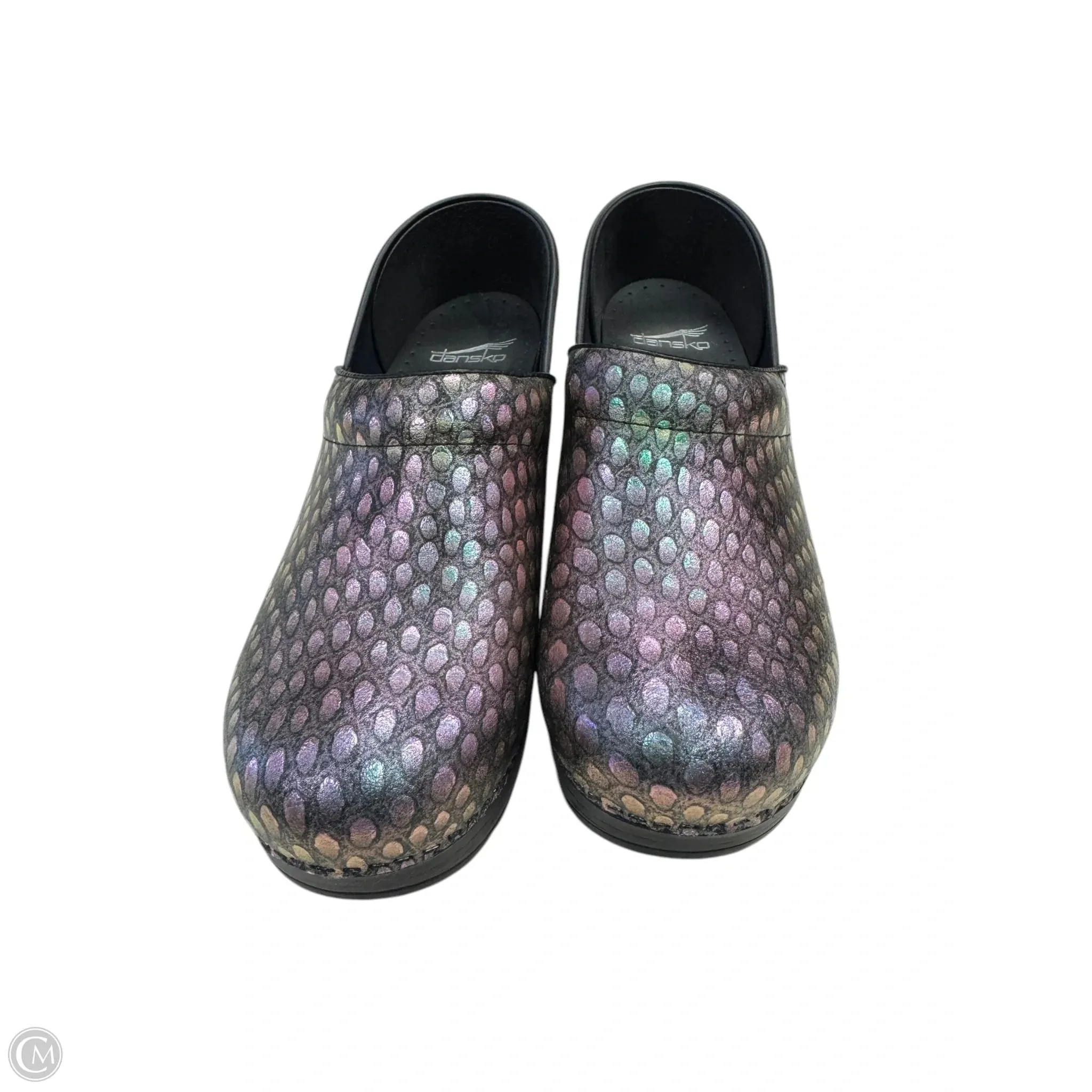 Shoes Heels Wedge By Dansko In Snakeskin Print, Size: 8.5
