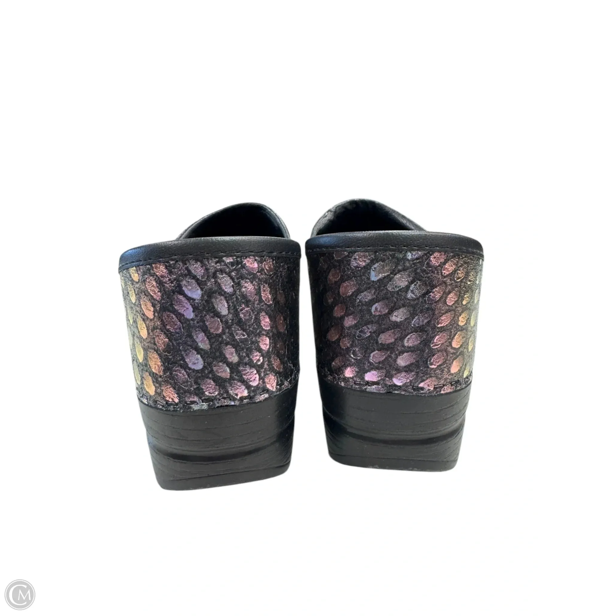 Shoes Heels Wedge By Dansko In Snakeskin Print, Size: 8.5